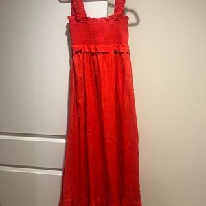 NWT Farm Rio Red Maxi Size Medium
